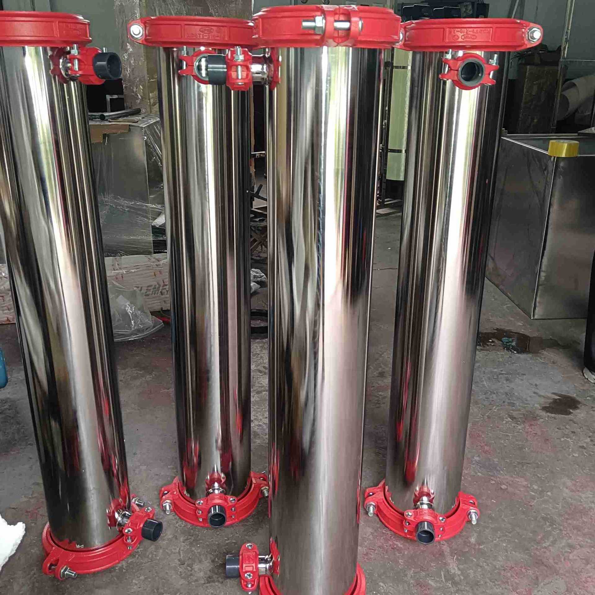 山东超滤膜配件超滤膜不锈钢膜壳8040电泳漆卷式超滤膜