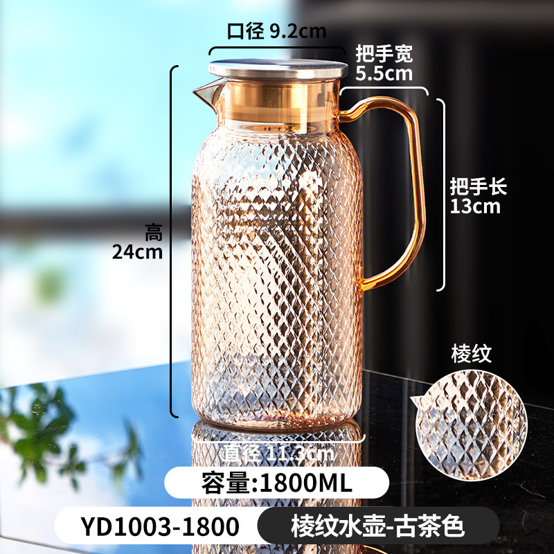 アクリルケトル、高温耐性、ホテル業務用ティーケトル、レモンケトル、ホテル飲料ケトル、ジュースケトル、落下防止ケトル|undefined