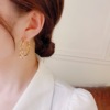 Trend retro earrings, bright catchy style, internet celebrity