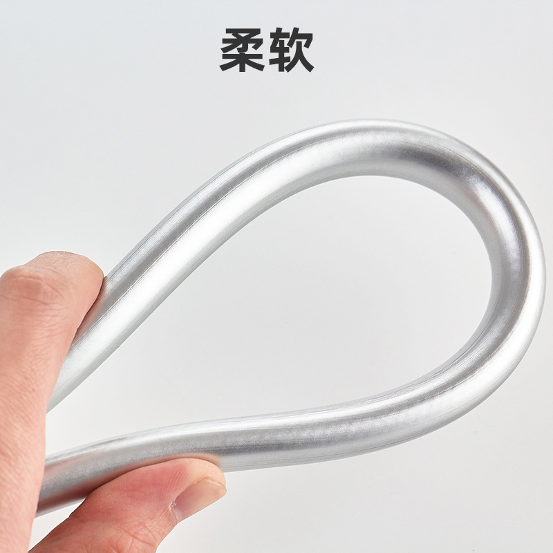 PVC a prueba de fugas anti-bobinado manguera de ducha de alta presión a prueba de explosiones ducha tubería de agua hogar Baño calentador de agua accesorios