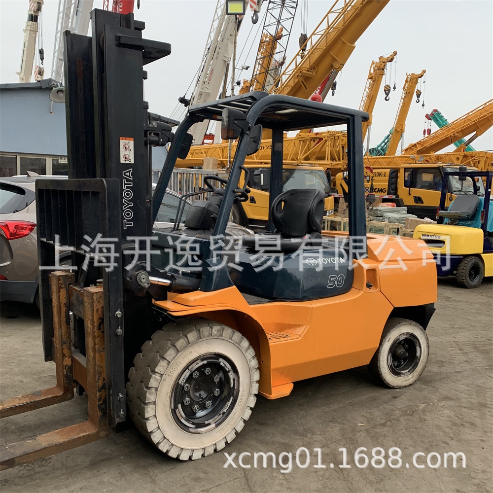 5吨丰田叉车（Toyota 7FD50）日本叉车 二手丰田叉车5吨