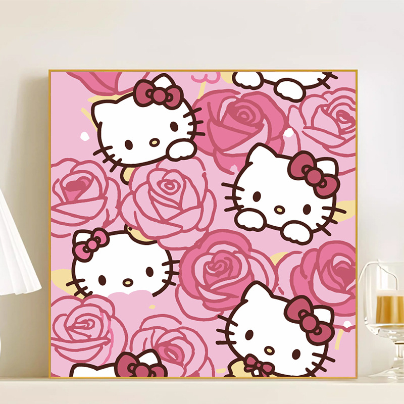 LL140 / 20*20CM（画笔+颜料+绷好内框）