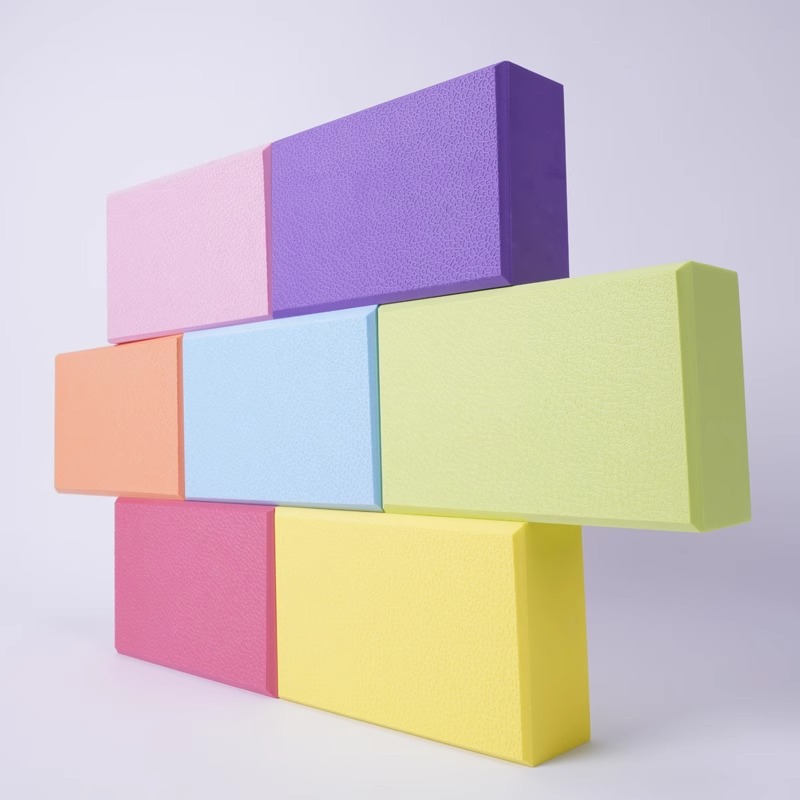 EVA toque piedra a través del río accesorios ladrillo equipos de enseñanza de ladrillo niños entrenamiento de sensación de gran espuma ladrillo juguete M