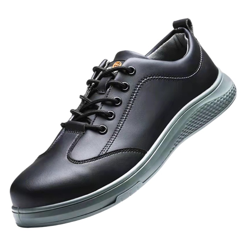Zapatos de protección laboral para hombres de plástico transpirable puntera de acero anti-Smashing anti-piercing antiestático ZAPATOS DE TRABAJO resistentes al desgaste zapatos ligeros