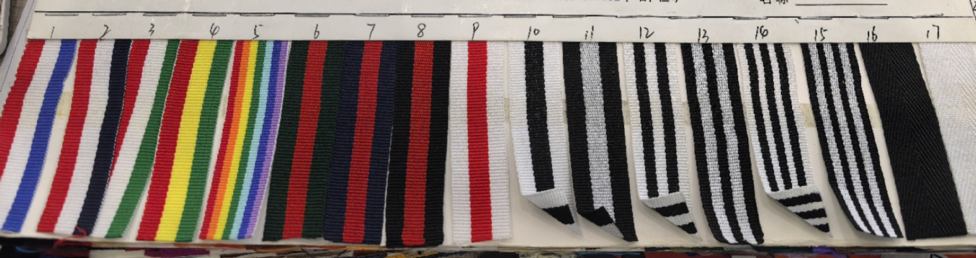 Fábrica de poliéster franquicia de correa de color niños escalada marco de tela colorida bolsas de borde accesorios rayas entre correa de color