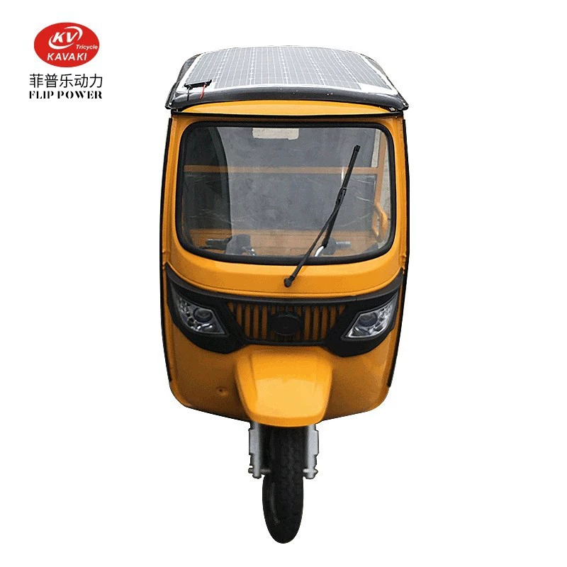 Солнечный трицикл LVKA, малогабаритный, высокомощный, открытый, пассажирский, электрический, для взрослых