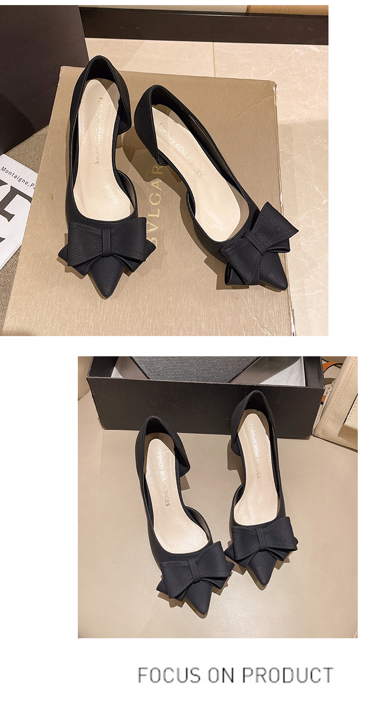 Décolleté stiletto a punta con fiocco eleganti tacchi da donna_voghion.com
