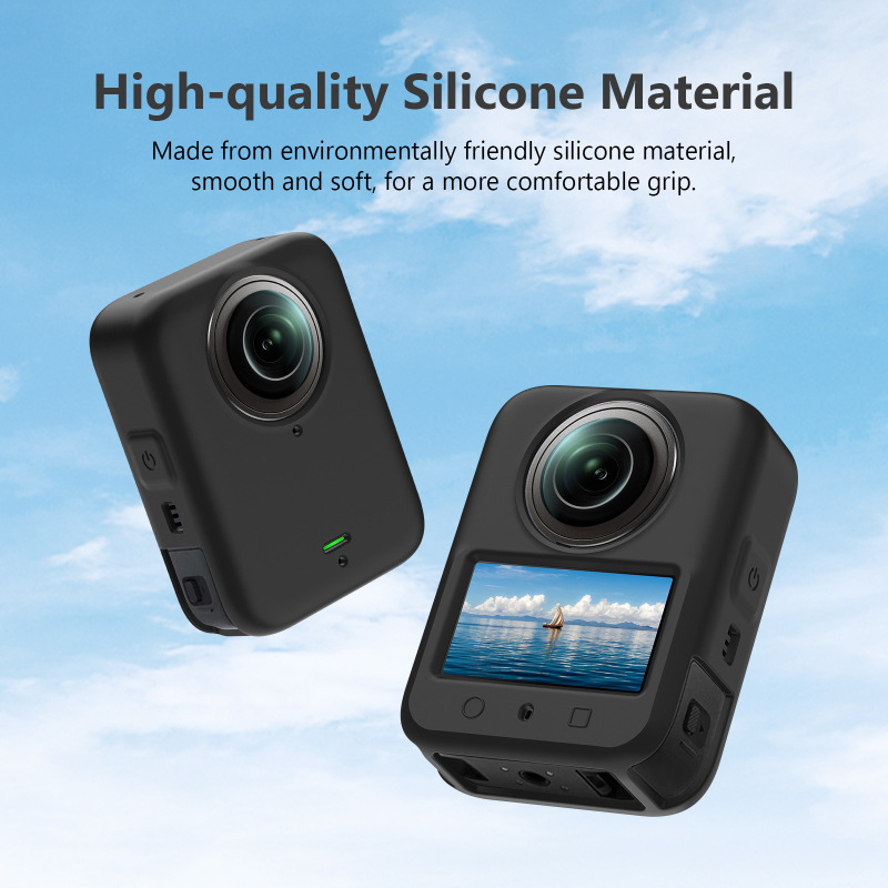 适用于大疆DJI OSMO 360全景相机机身套镜头套耐磨专用硅胶保护套|undefined