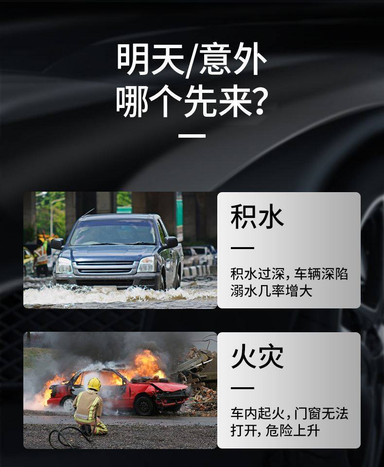 Window-Breaking Tool, Car Window Breaker with Cutter, Safety Hammer, In-Car Life-Saving Glass Escape Tool, Multifunctional Car Window Device