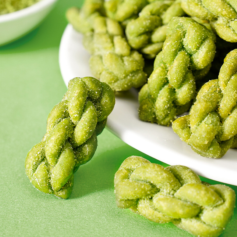 Spinach Twist Pretzels Wholesale in Full-Case Packaging | Small Packs for Snacking, Drama-Chasing, and Office Treats