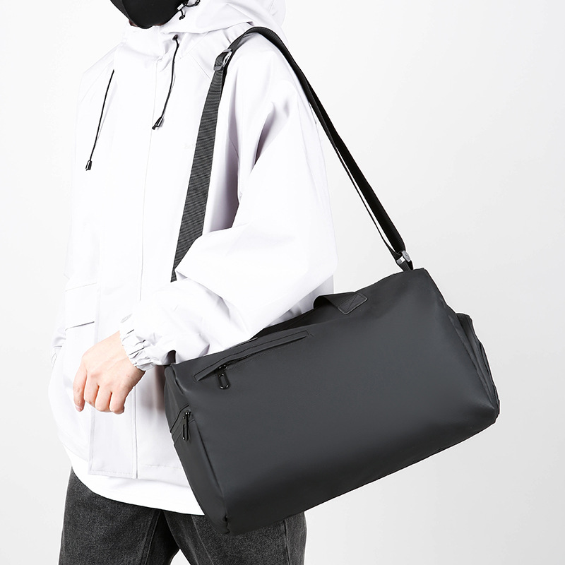 Hombres y mujeres, bolsas deportivas de fitness independientes, bolsas de viaje secas y húmedas, bolsas de transporte de gran capacidad para viajes de negocios.