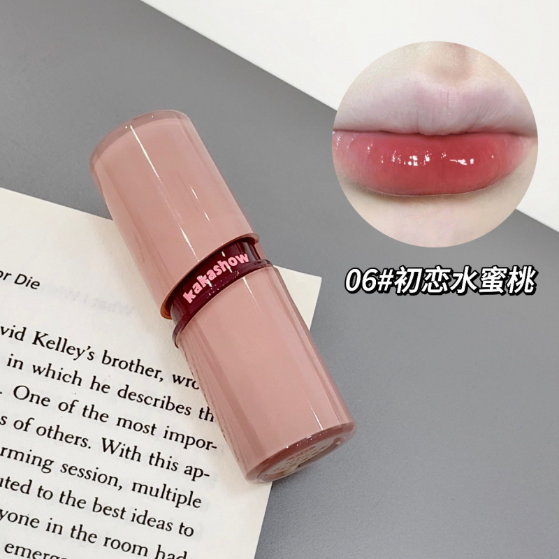 kakashow水光甜漾唇釉水润镜面嘟嘟唇口红清透光泽伪素颜女唇釉|undefined