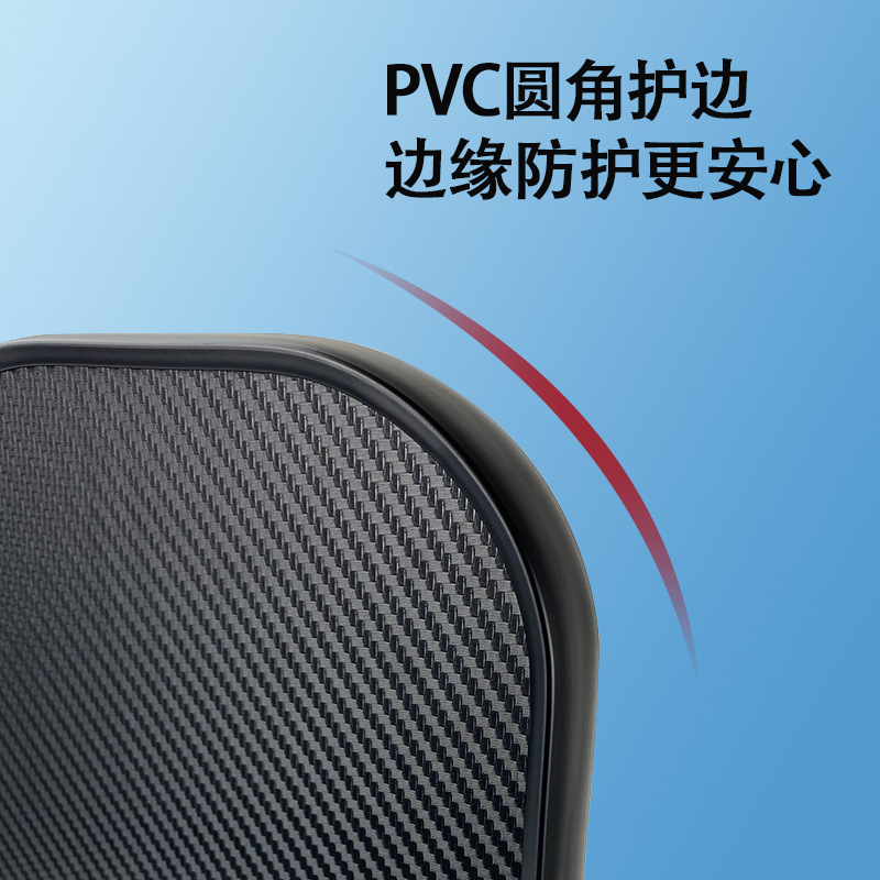 Traje de raqueta de pico de fibra de vidrio 3k pickleball Honeycomb núcleo súper ligero y engrosado pickleball práctica de raqueta