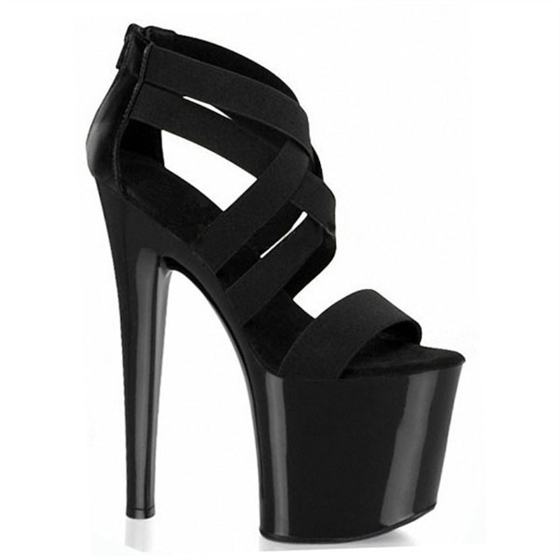 26cm club nocturno sexy sandalias de tacones altos tacones delgados impermeables tacones altos modelos femeninos coreanos