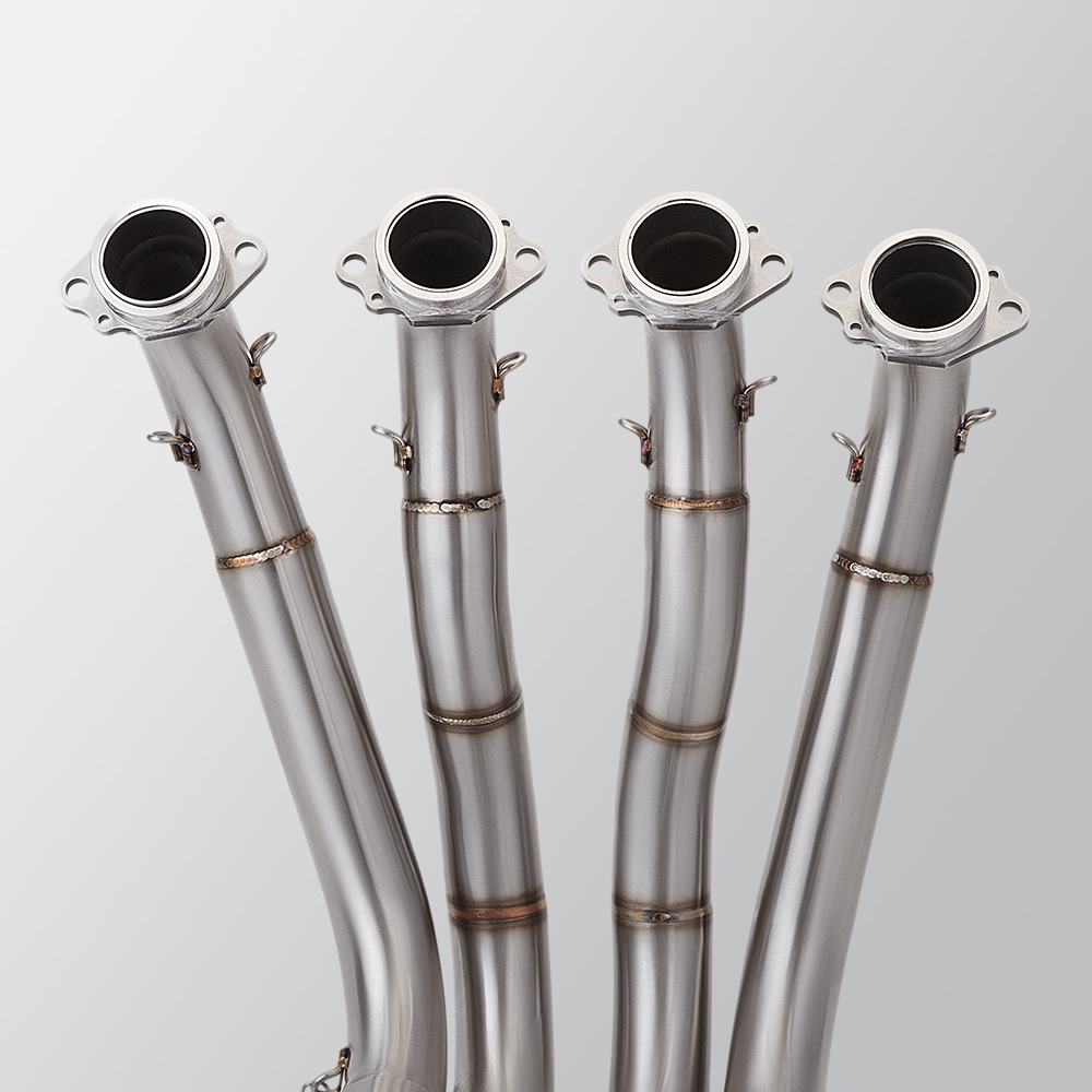 Special non-destructive installation of S1000R S1000RR integrated split front exhaust pipe special vehicle 2010-2016