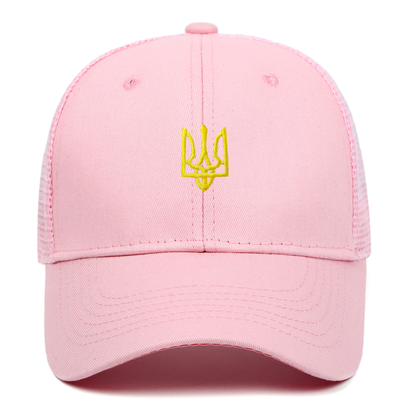6-piece mesh cap Pink