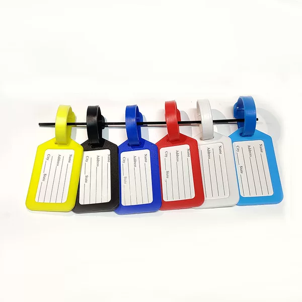 In stock luggage tag trolley case Hotel Airport anti-lost address tag overseas study luggage boarding pass