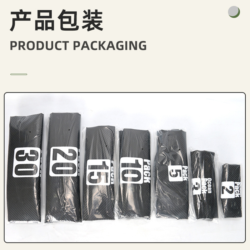 Bolsa impermeable de fibra de carbono, bolsa de cubo, bolsa impermeable, bolsa de natación a la deriva en la playa, mochila al aire libre, bolsa ligera