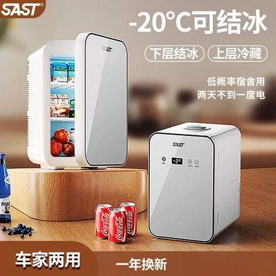 Sast Mini Refrigerator Mini Freezer for Car, Home, Dormitory, Breast Milk, Office, Student, Small Freezer