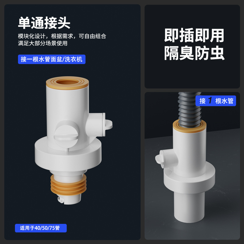台所水槽下水三方洗濯台洗濯機洗面器小料理宝食器洗い機浄水器排水四通|undefined