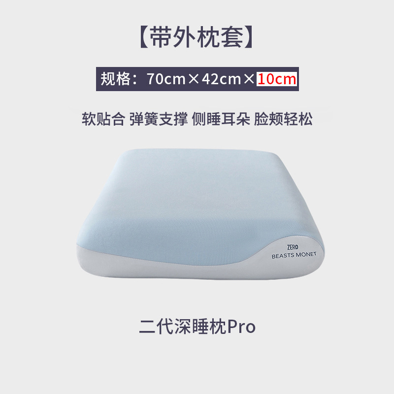 Planet Deep Sleep Pillow Pro2 Cervical Spine Protection Adult Memory Pillow Slow Rebound Hotel Memory Foam Pillow Core