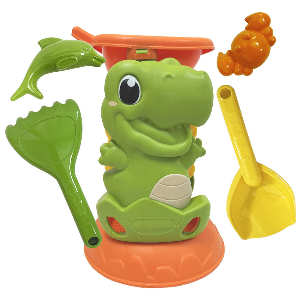 ビーチ玩具子供恐竜砂時計シャベル砂掘りビーチ夏屋外親子玩具卸売り