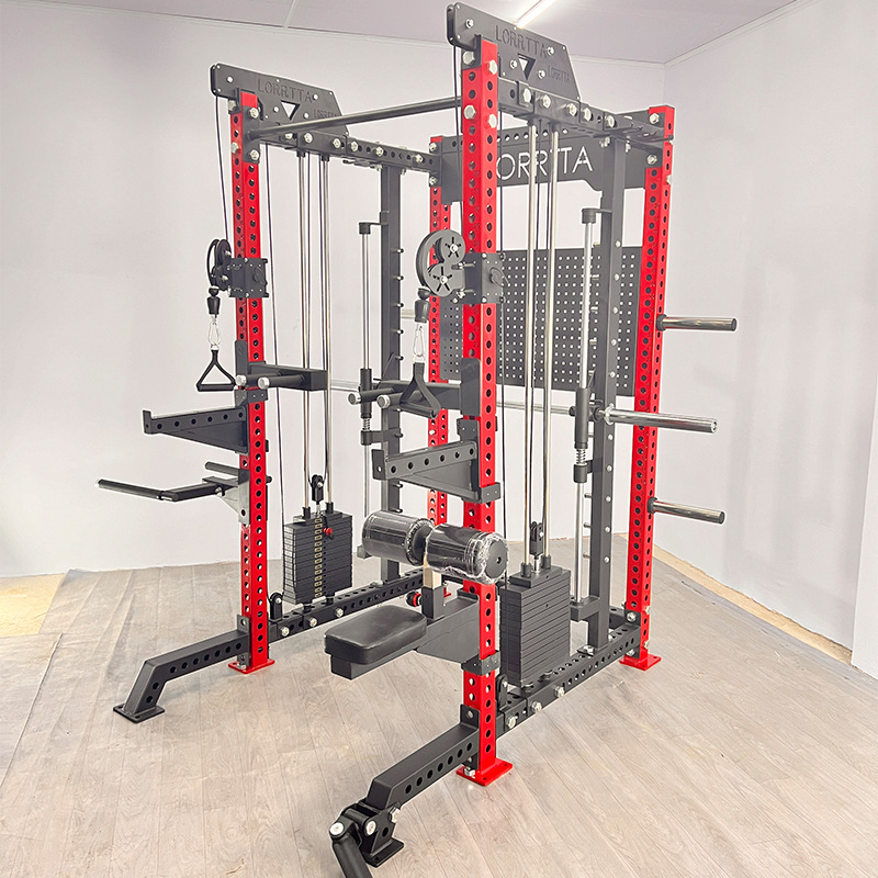 REP Squat Bird Gantry Smith 3 - en - 1 Equipo de entrenamiento multifuncional comercial