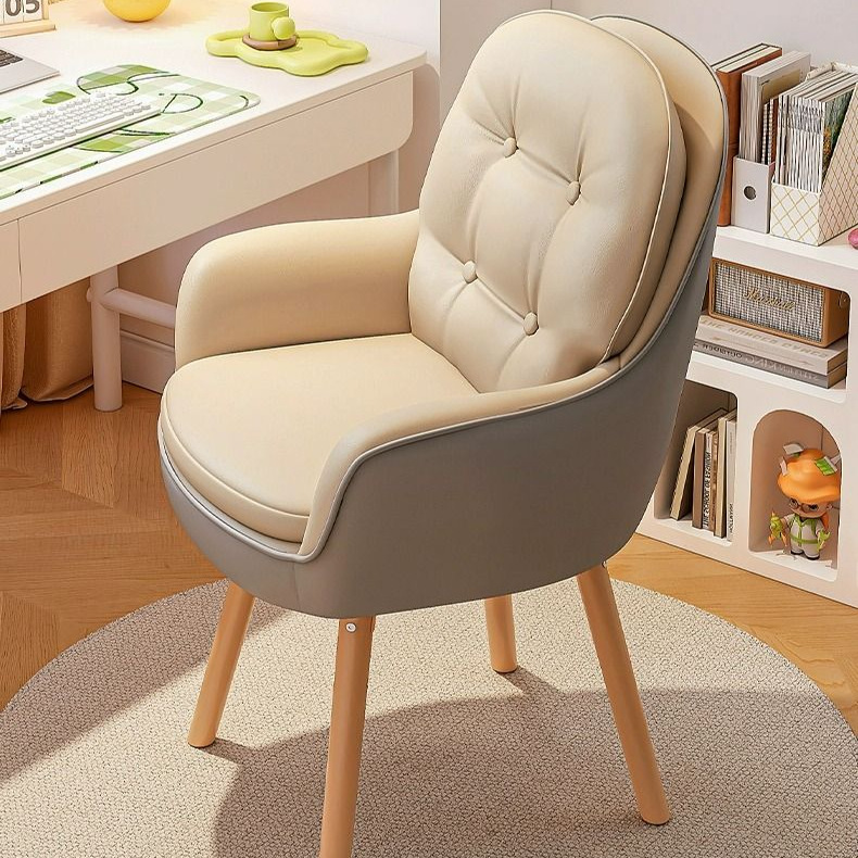 Yisong Computer Chair Study Chair Study Desk Chair Office Chair Bedroom Makeup Chair Home Comfortable Swivel Chair Leisure Chair