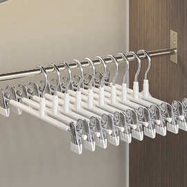 衣柜晒裤衣架jk裙夹夹子无痕不锈钢强力裤子晾衣架挂裤架工厂晾晒
