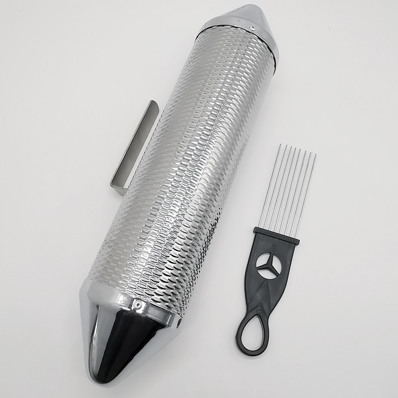 Instrumentos musicales de Orff Tubo de rana Giro Instrumentos musicales Raspador Metal Tubo de arena Instrumento de percusión Metal guiro