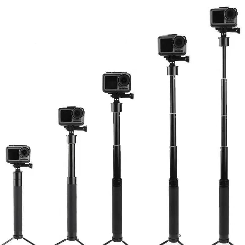 GoPro自拍杆适用大疆action运动相机360小蚁延长铝合金手持杆-阿里巴巴