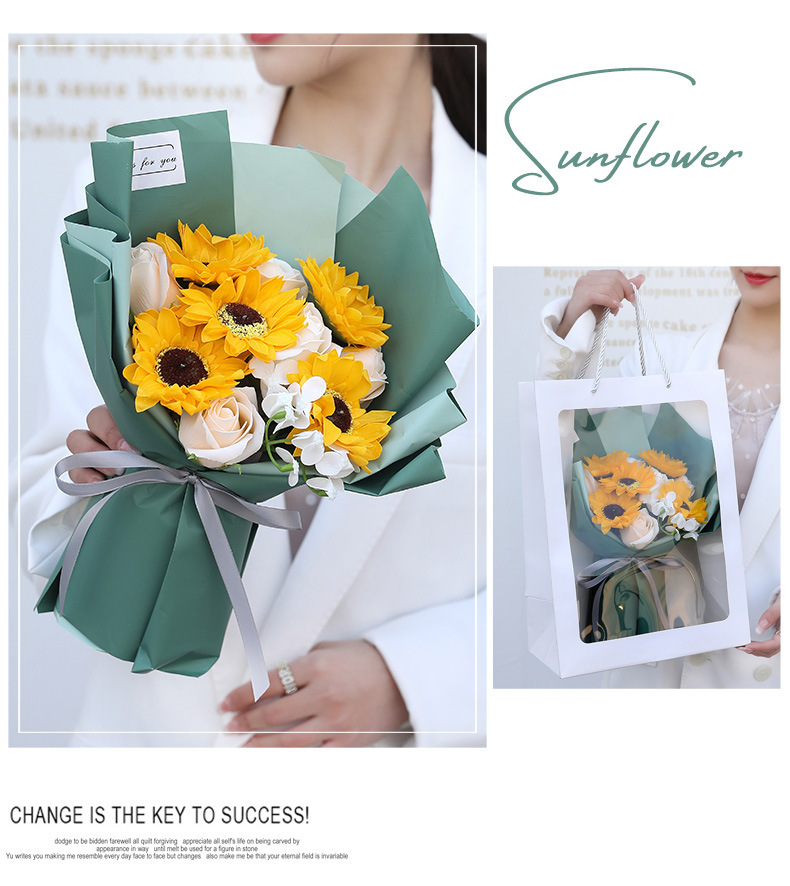 Artificial Soap Flower 9