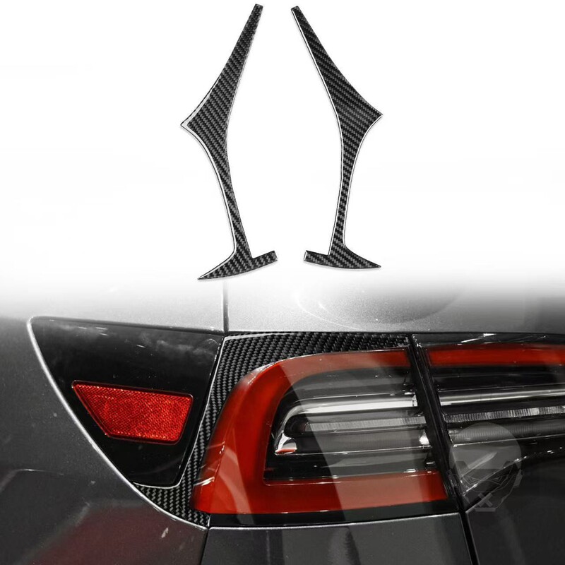 Suitable for Tesla Model 3/Y 2017-2022 Rear Light Eyebrow Decoration Exterior Modification Car Accessories Suitable for Tesla Model 3/Y 2017-2022 Rear Light Eyebrow Decoration Exterior Modification Car Accessories