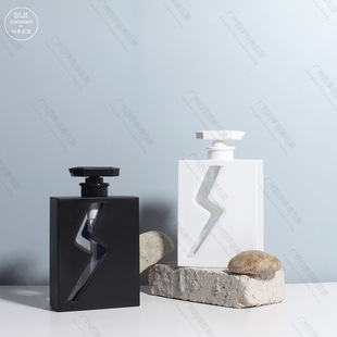 Factory Stock Wholesale 500ml Pp Plastic Flat Lotion Bottle