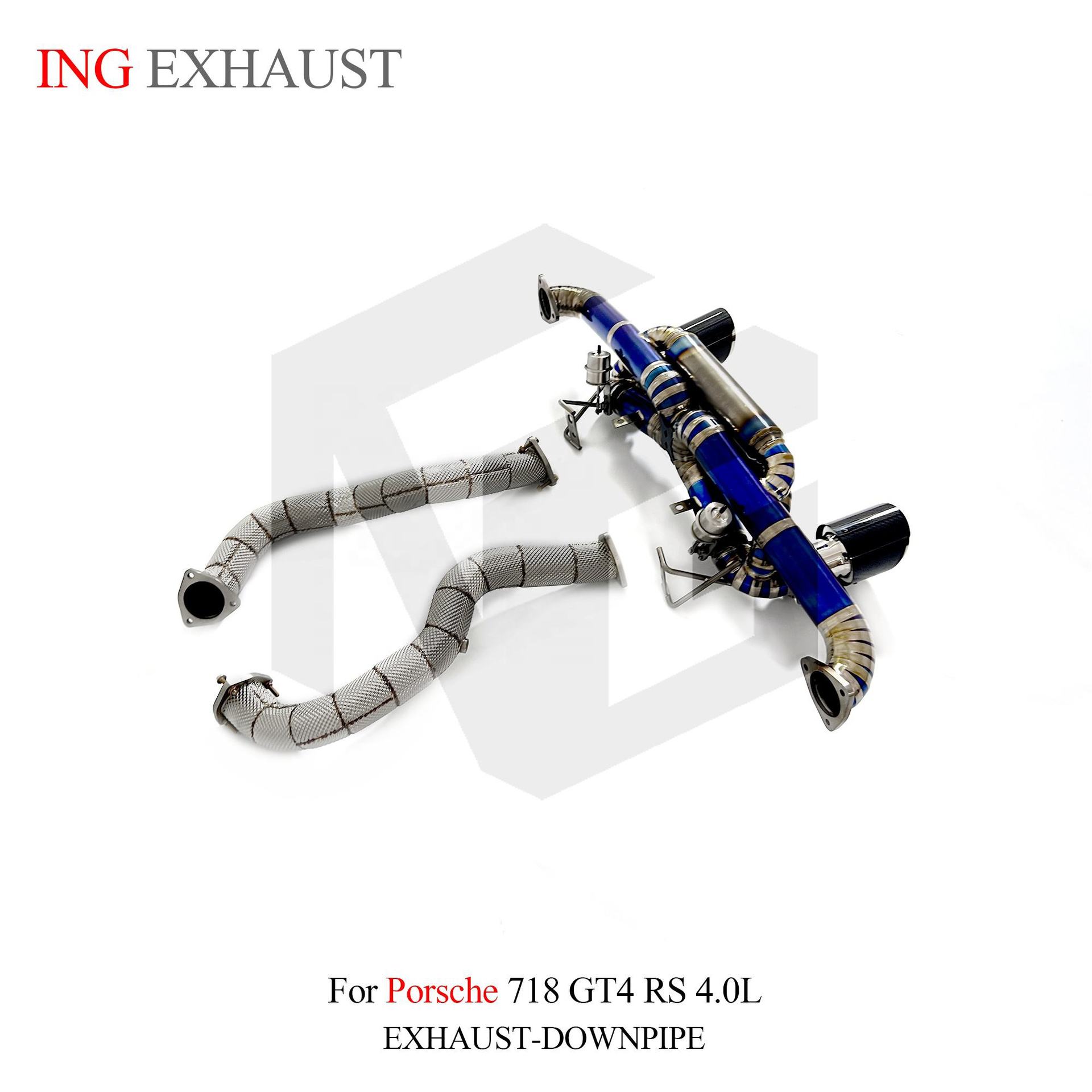Suitable for Porsche 718 GT4 RS 982 4.0L MA275 2021 lower water pipe with heat shield
