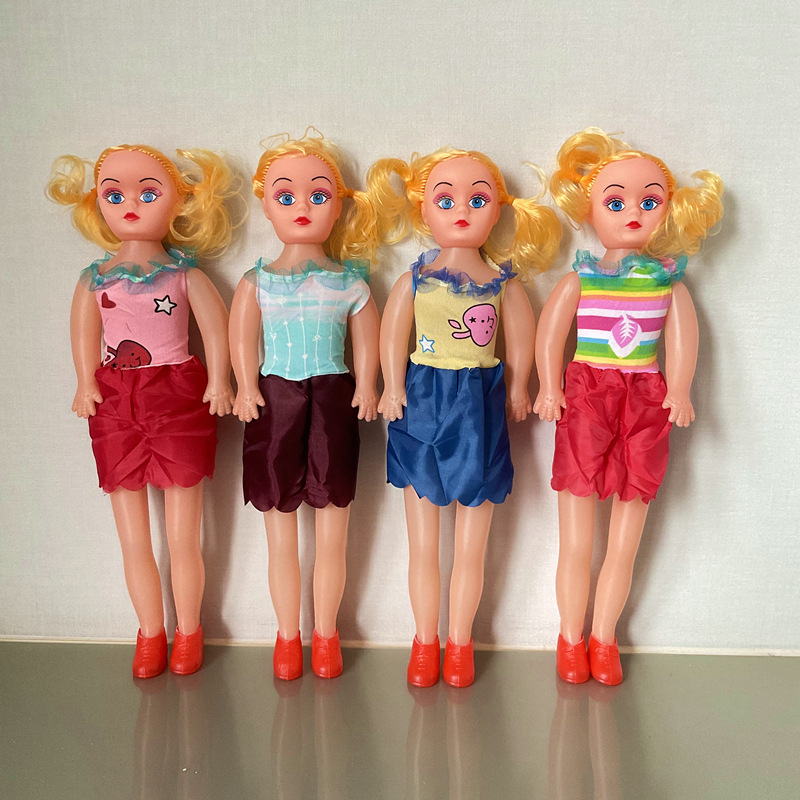 Muñeca puesto empujar grasa de los niños baratos OPP bolsa Lele Barbie muñeca de la muchacha pequeño juguete 2 yuanes comercio exterior