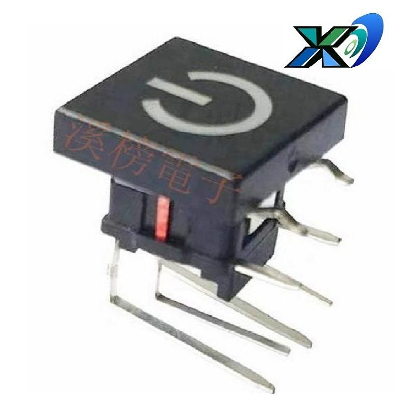 带灯按键开关批发LED  带灯侧按轻触开关 带灯按钮开关带灯卧式