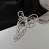 Metal fashionable hairgrip, advanced crab pin, shark, hair accessory, South Korea, high-quality style, wholesale