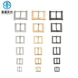 多规格服饰箱包五金压铸平针扣皮带扣 皮具锌合金织带扣现货批发
