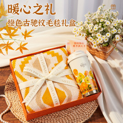 2025教师节礼物送老师实用午休毛毯礼盒送员工福利高级感男女老师