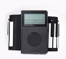 跨境批发智能大屏电子琴 加厚电子钢琴 便携88键折叠61键手卷钢琴