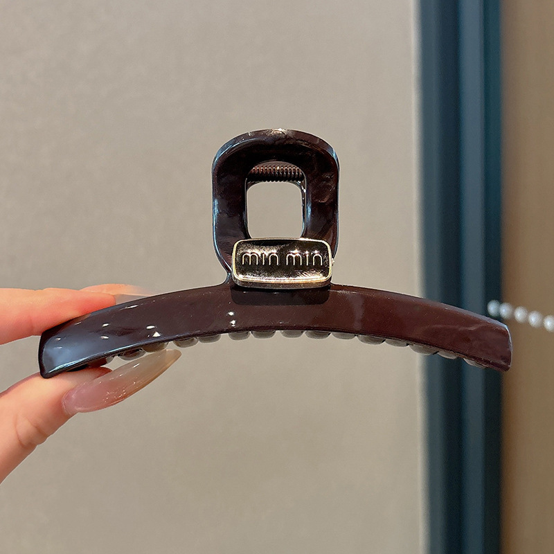 Diseño coreano de tiburón pinza de cabello agarrar tocado grande tarjeta de cabello de aire perezoso de alta calidad pinza de cabello agarrar mujeres