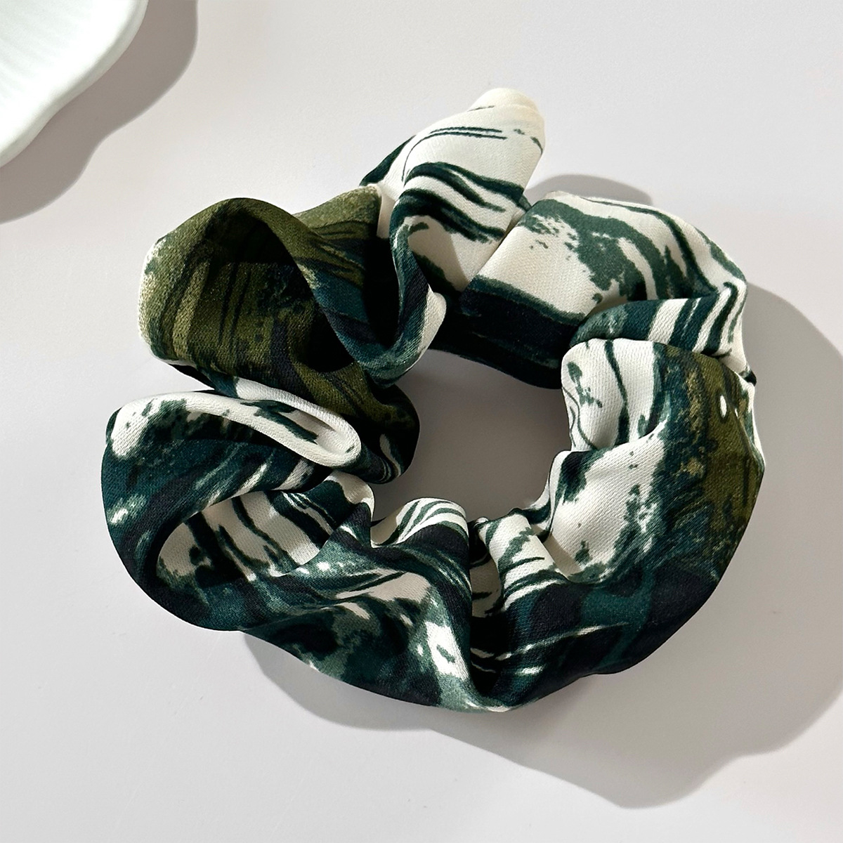 11g Weight Hair Tie Hair Accessories Type 1 Piece Quantity Cloth Material Snakeskin Pattern Women's Gender Retro Style Vintage Snakeskin Large Elastic Hairband Women's Fabric Hair Accessories Hairband Hair Rope 16