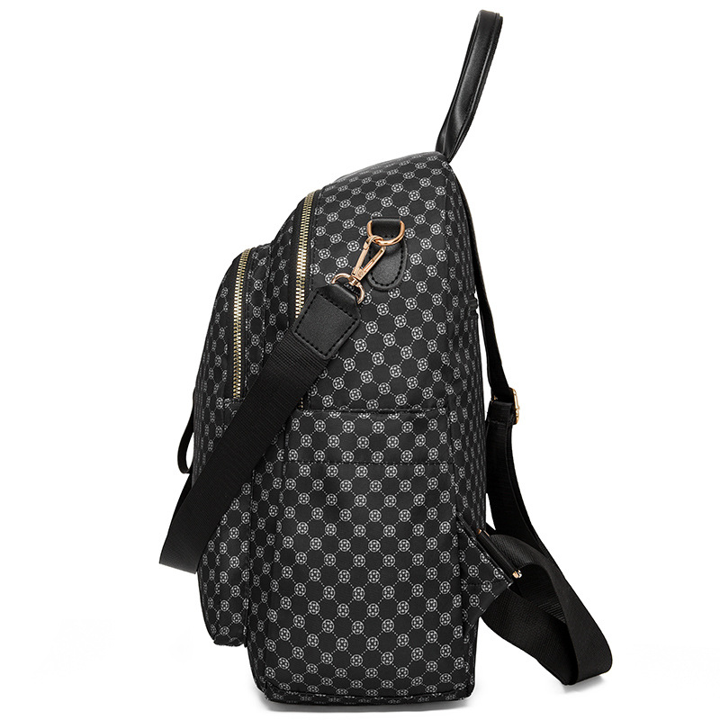 Exclusividad transfronteriza 2024 nueva moda moda moda señoras mochila casual de gran capacidad mochila de viaje urbano de gran capacidad