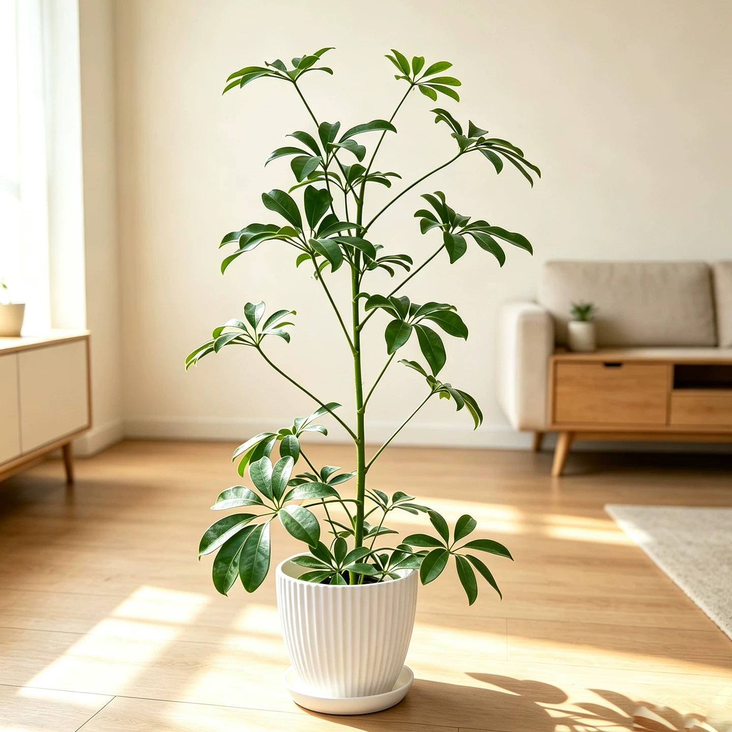 鸭架木80-90cm+简约白盆