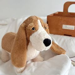 元英jellycat巴吉度猟犬の大きな耳の犬のぬいぐるみが可愛いです。