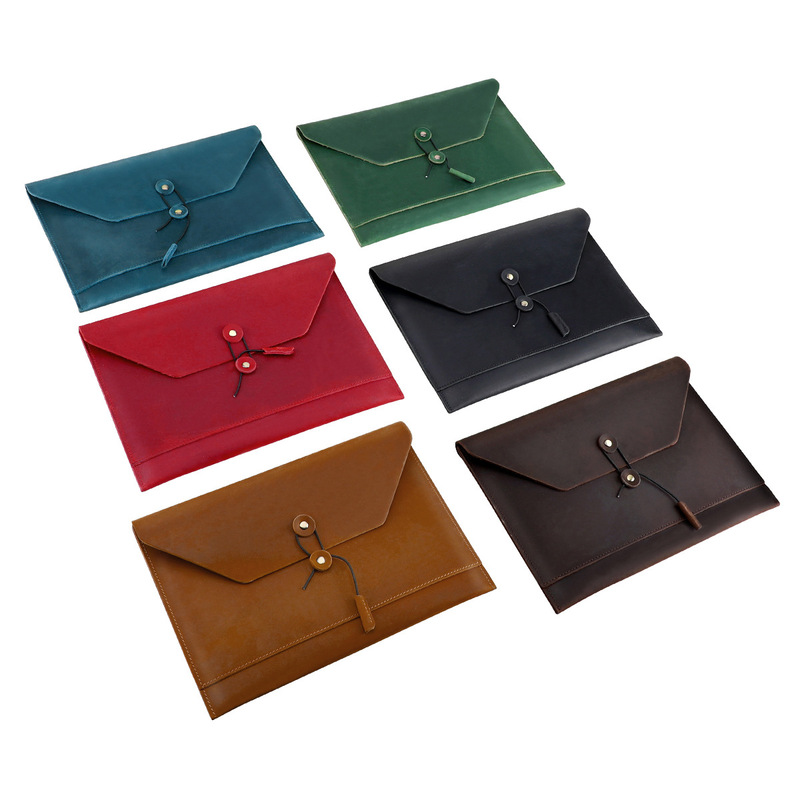 Computer Bag Leather Case iPad Notebook Briefcase Satchel Laptop Bag Cowhide Document Cosmetics Bag Genuine Leather Computer Bag Leather Case iPad Notebook Briefcase Satchel Laptop Bag Cowhide Document Cosmetics Bag Genuine Leather