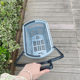 Snack basket with wheels thickened shopping plastic supermarket shopping basket supermarket basket portable convenience store trolley food basket