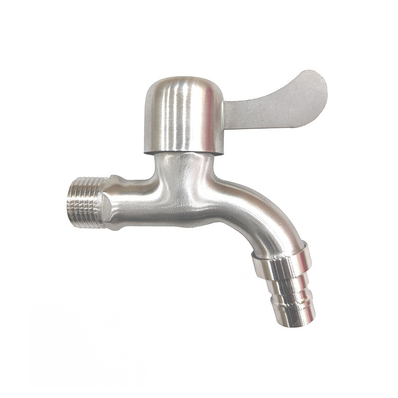 Grifos de acero inoxidable 304 lavadora Grifos especiales de piscina de trapeador alargado Grifos domésticos 4 puntos Grifos de hervir rápidamente