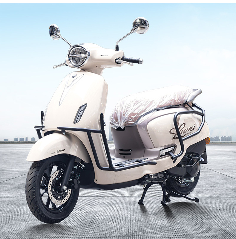 Suitable for Haojue Lumi125 Bumper Scooter Protection Bar, Front and Rear Full Surround Protective Bar Modification Accessories